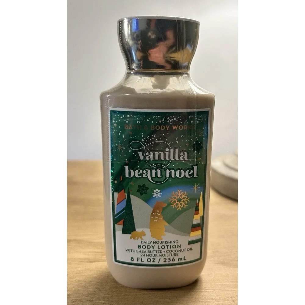 Bath & Body Works Vanilla Bean Noel Body Lotion 8oz NEW